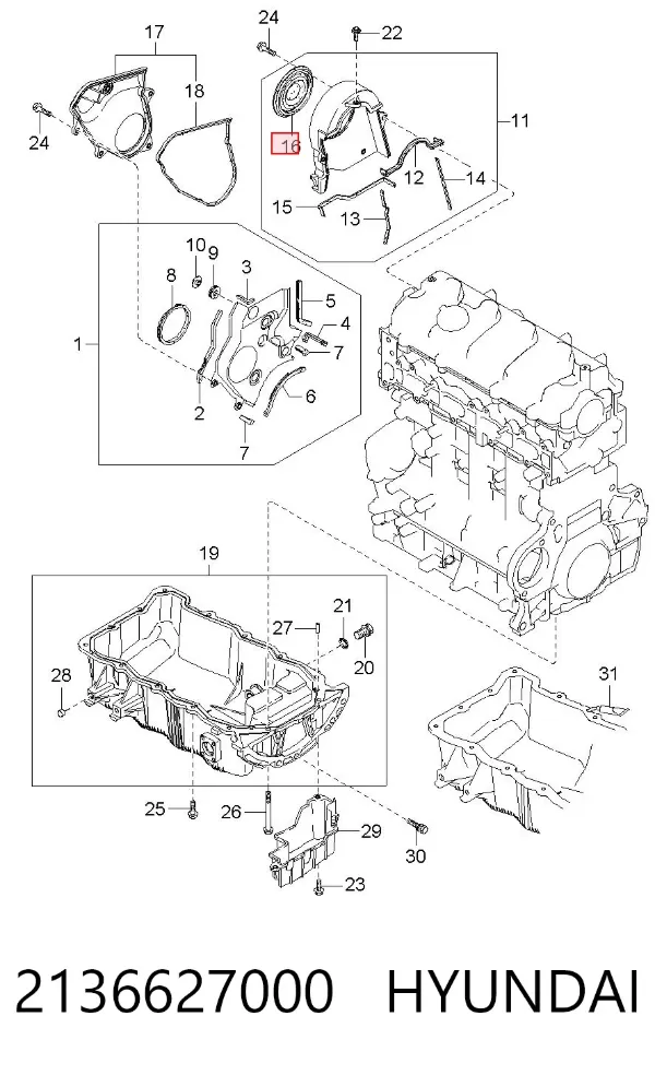  2136627000 Hyundai/Kia