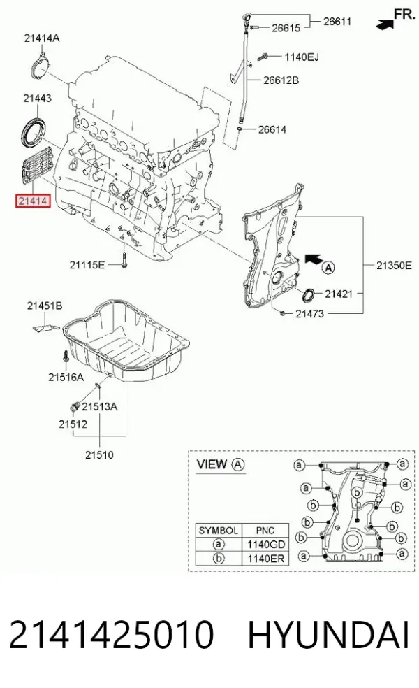 2141425010 Hyundai/Kia