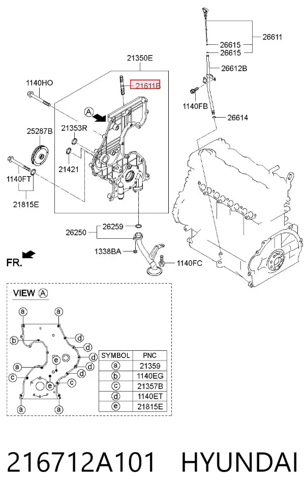  216712A101 Hyundai/Kia