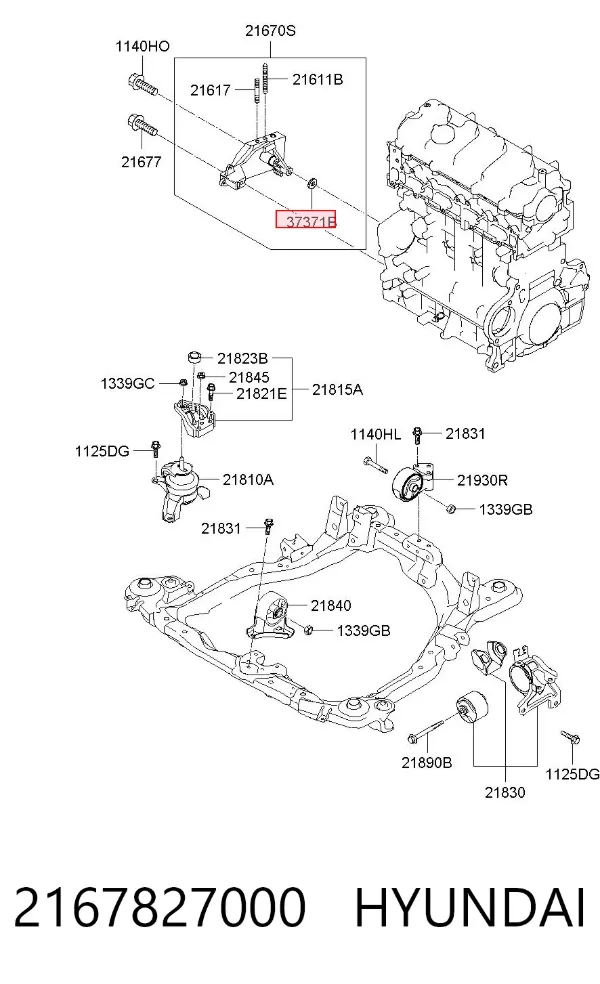  2167827000 Hyundai/Kia