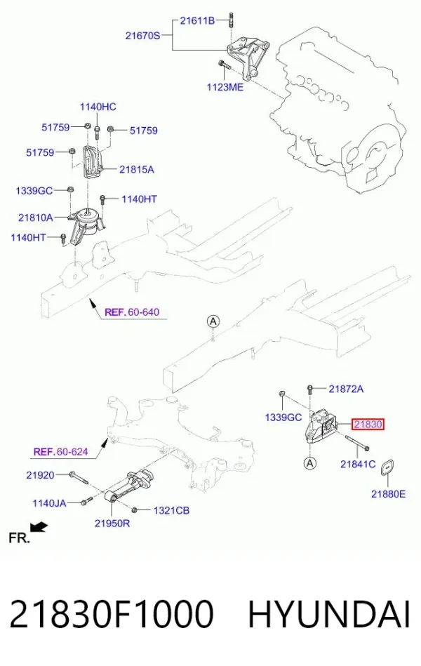  21830F1000 Hyundai/Kia