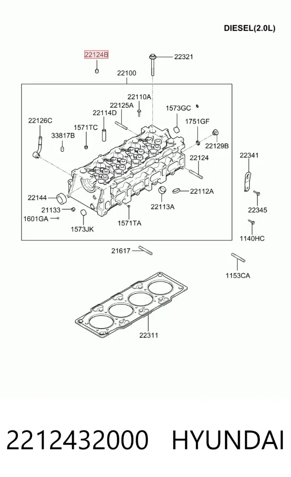  2212432000 Hyundai/Kia