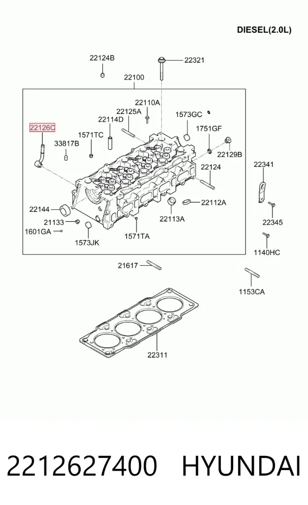  2212627400 Hyundai/Kia