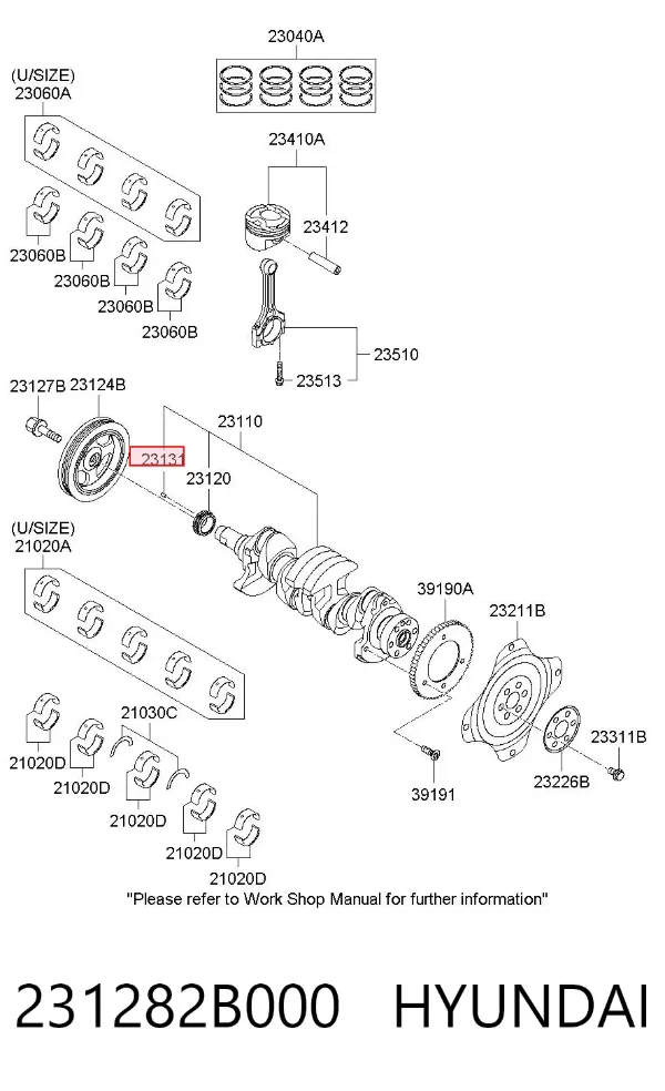  231282B000 Hyundai/Kia