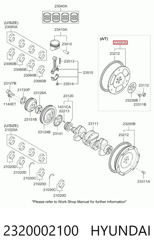 Volante de motor Hyundai I10 PA