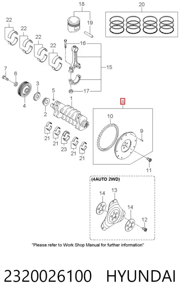 Volante de motor Hyundai Getz 