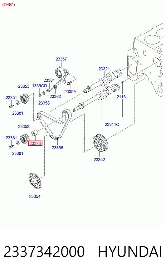 Bucha de estabilizador (TRUCK) 2337342000 Mitsubishi