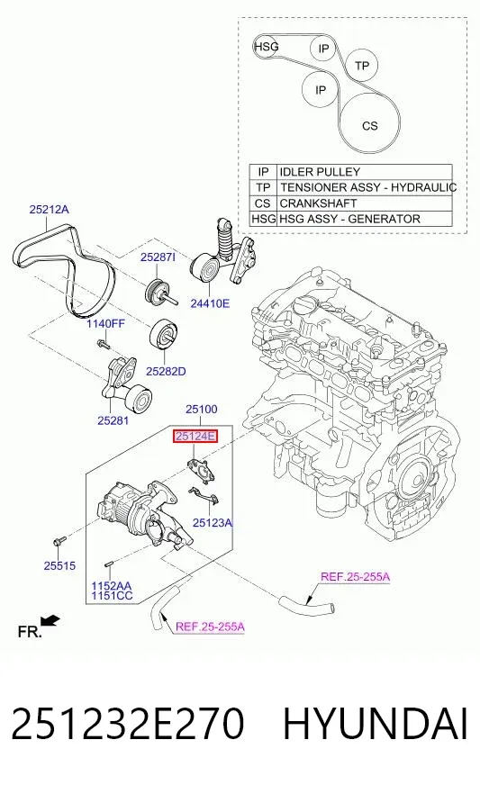  251232E270 Hyundai/Kia