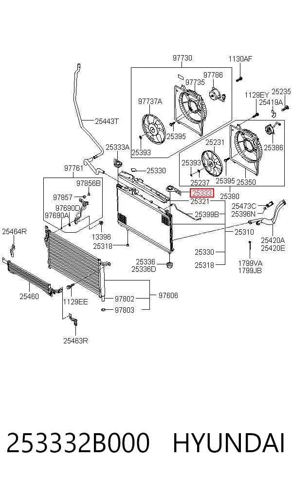  253332B000 Hyundai/Kia