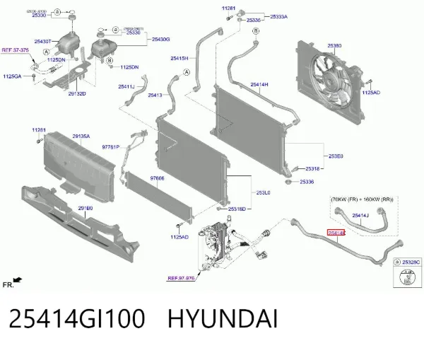 25414GI100 Hyundai/Kia