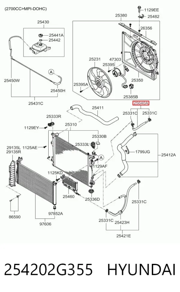  254202G355 Hyundai/Kia