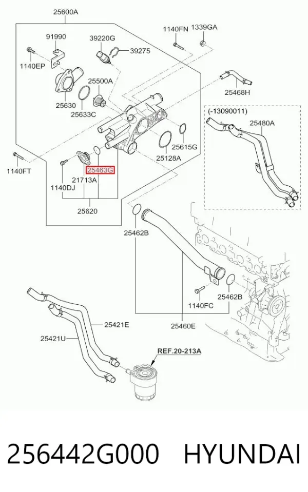  256442G000 Hyundai/Kia