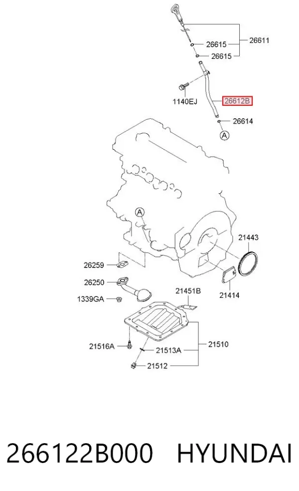  266122B000 Hyundai/Kia