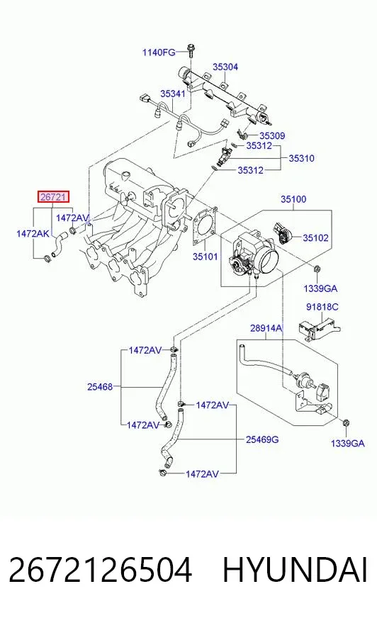  2672126504 Hyundai/Kia
