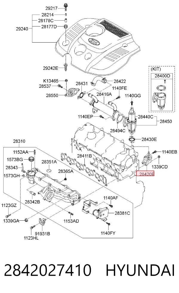  2842027410 Hyundai/Kia