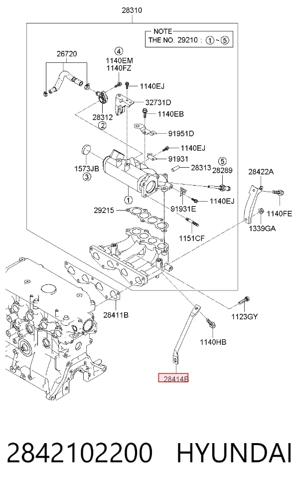  2842102200 Hyundai/Kia