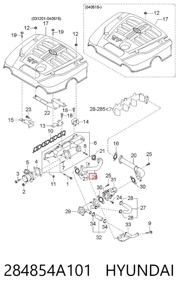  284854A101 Hyundai/Kia