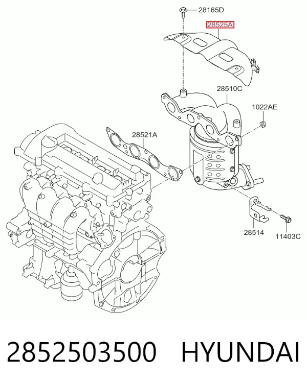  2852503500 Hyundai/Kia