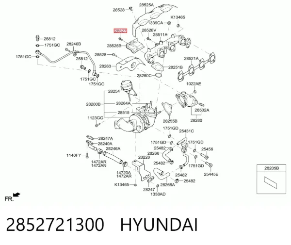  2852721300 Hyundai/Kia