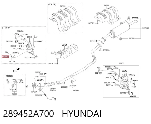  289452A700 Hyundai/Kia