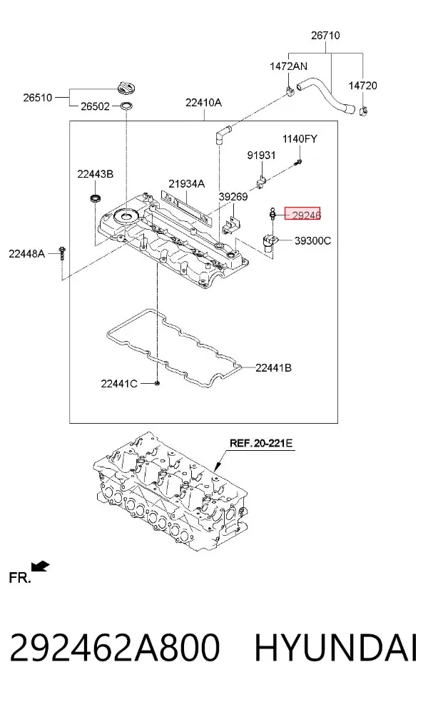 292462A800 Hyundai/Kia