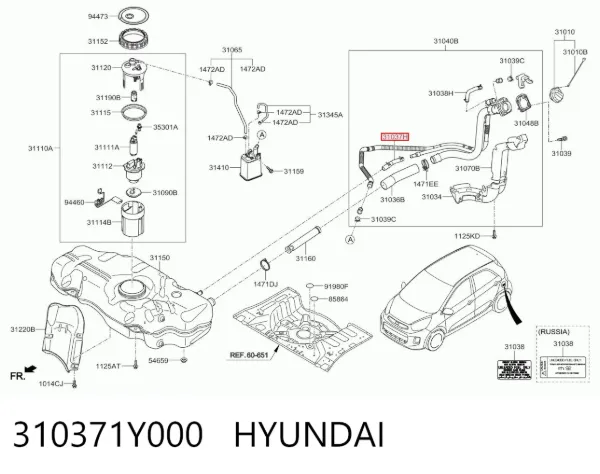  310371Y000 Hyundai/Kia