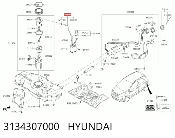  3134307000 Hyundai/Kia