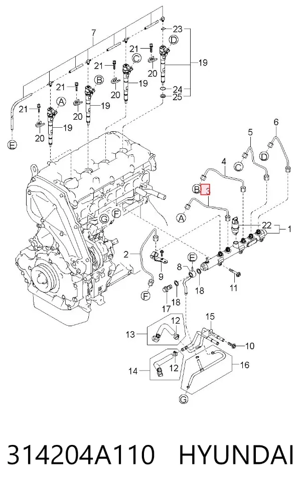  314204A110 Hyundai/Kia