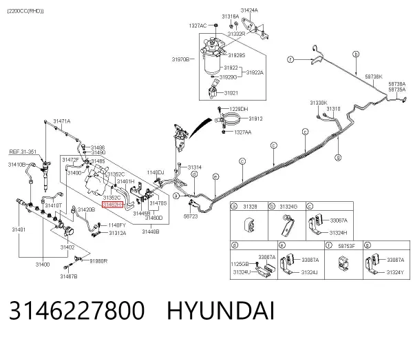  3146227800 Hyundai/Kia