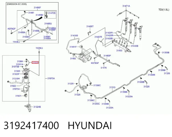  3192417400 Hyundai/Kia