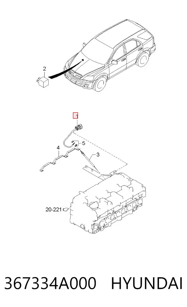  367334A000 Hyundai/Kia