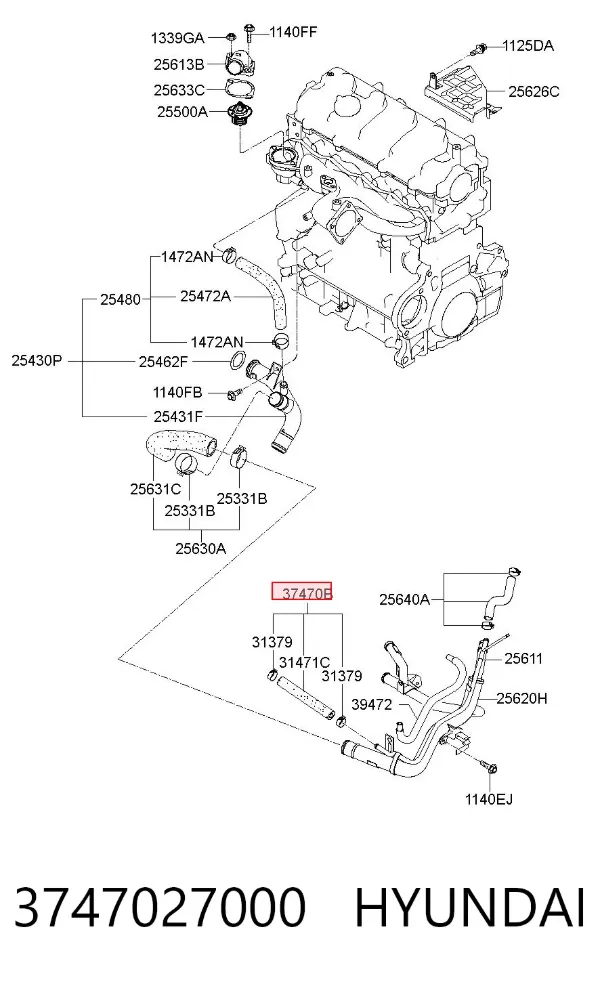  3747027000 Hyundai/Kia