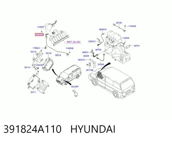  391824A110 Hyundai/Kia