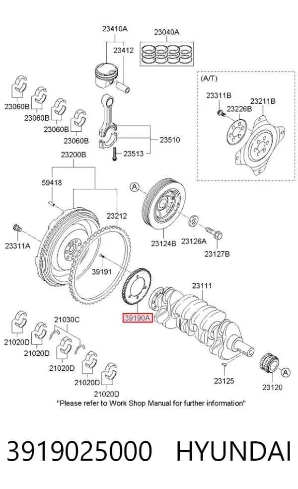  3919025000 Hyundai/Kia