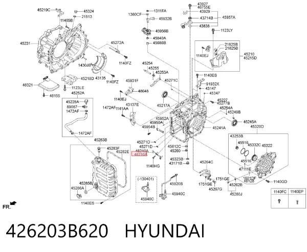 Sensor de velocidade 426203B620 Hyundai/Kia