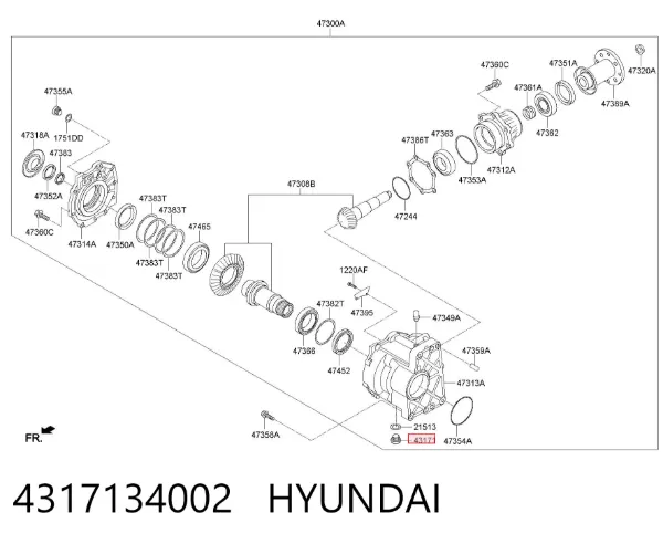  4317134002 Hyundai/Kia