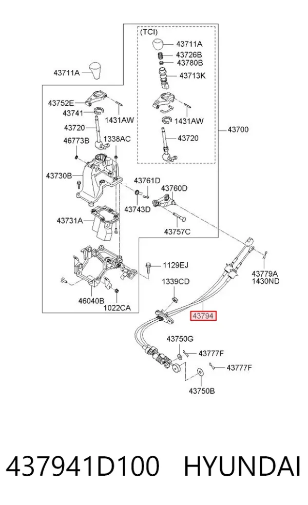  437941D100 Hyundai/Kia