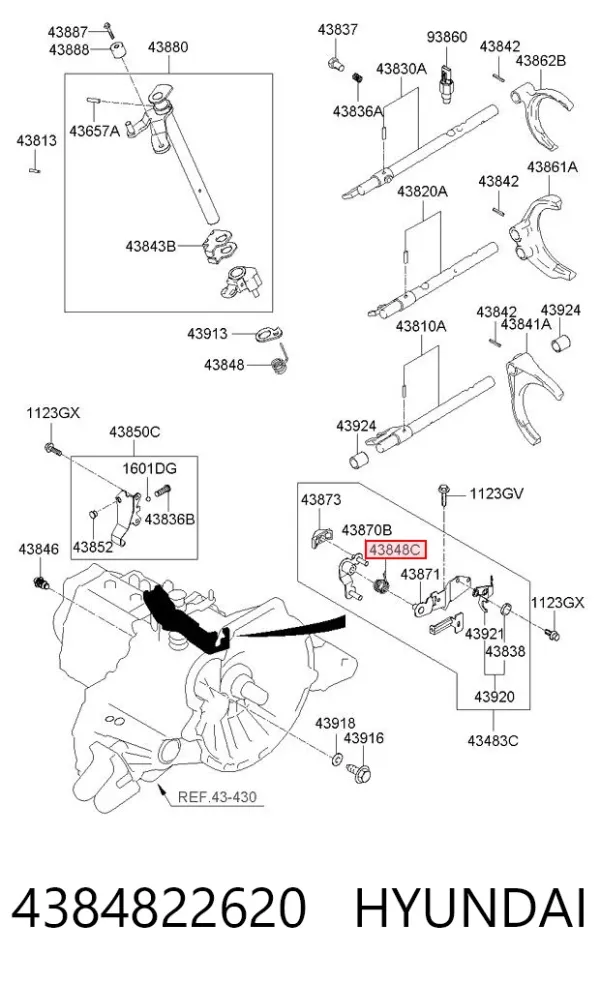  4384822620 Hyundai/Kia