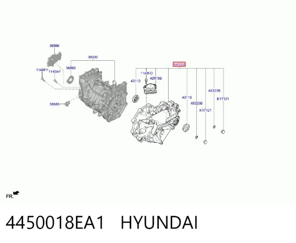 Caixa Automática de Mudança montada Hyundai KONA OS