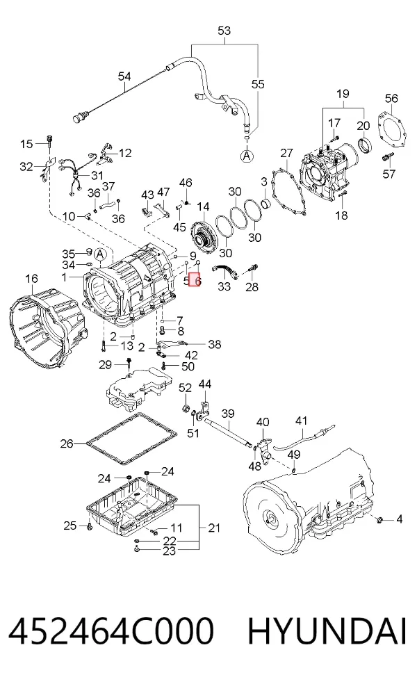  452464C000 Hyundai/Kia