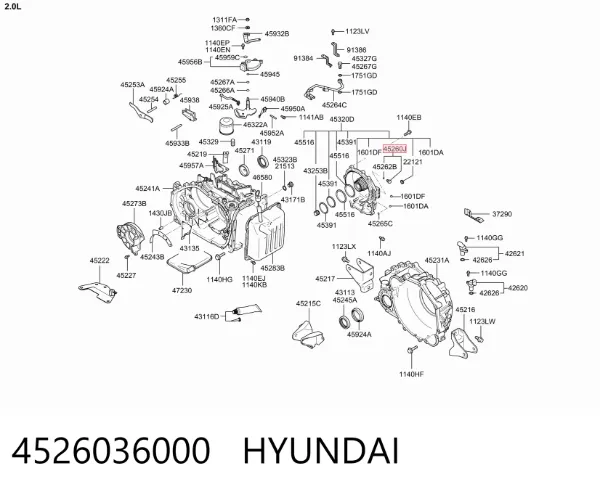  4526036000 Hyundai/Kia