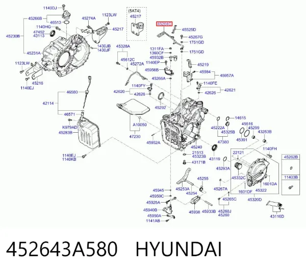  452643A580 Hyundai/Kia
