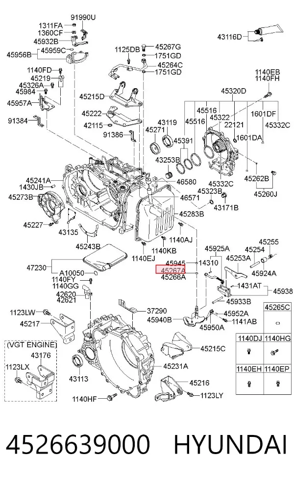  4526639000 Hyundai/Kia