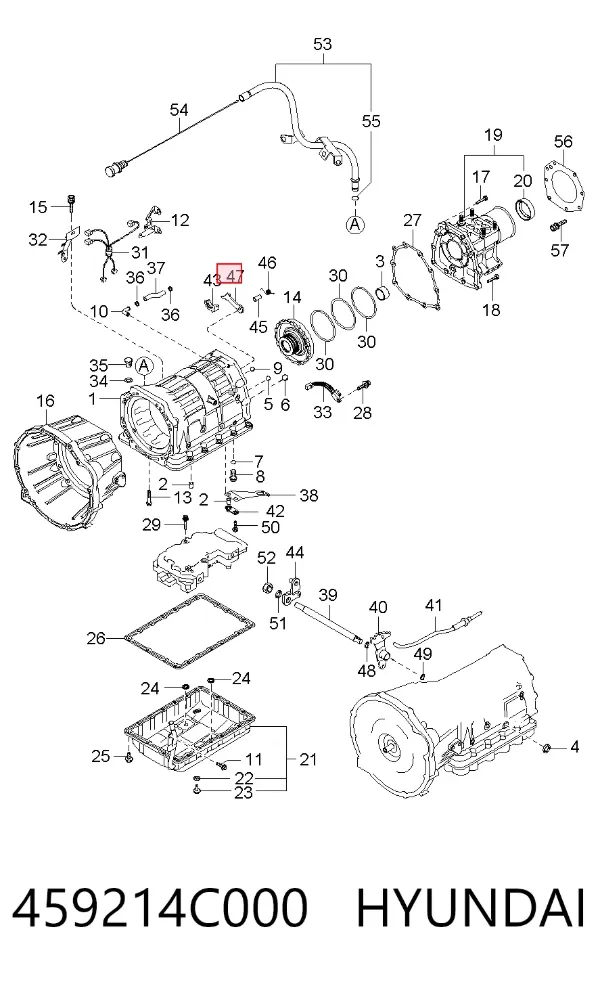  459214C000 Hyundai/Kia