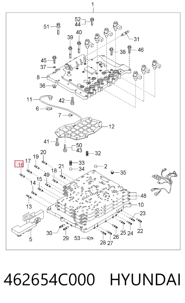  462654C000 Hyundai/Kia