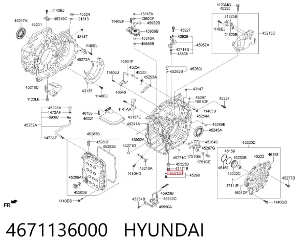  4671136000 Hyundai/Kia