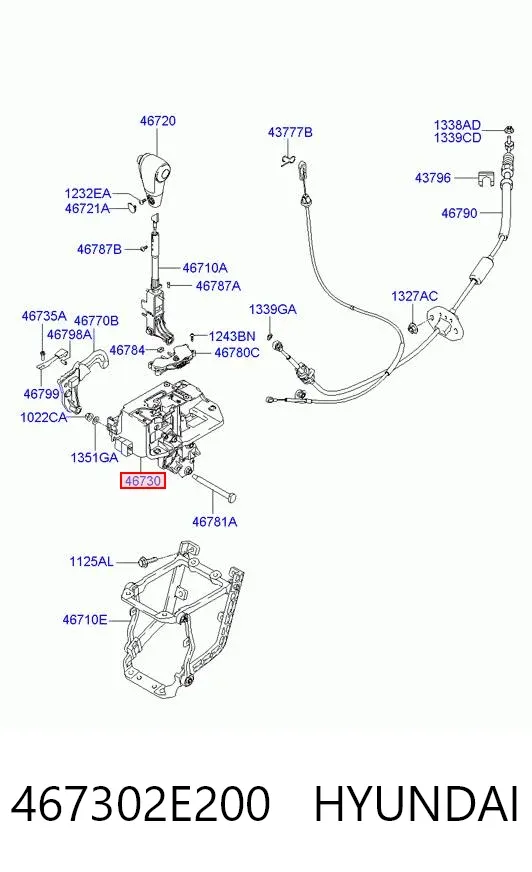  467302E200 Hyundai/Kia