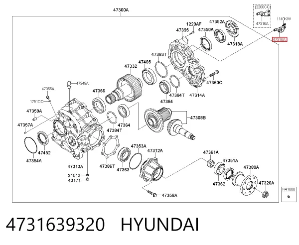  4731639320 Hyundai/Kia