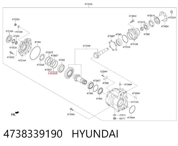  4738339190 Hyundai/Kia