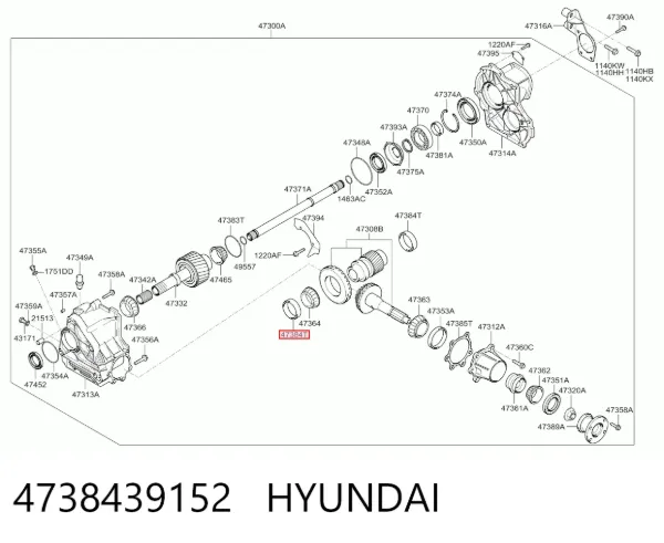  4738439152 Hyundai/Kia